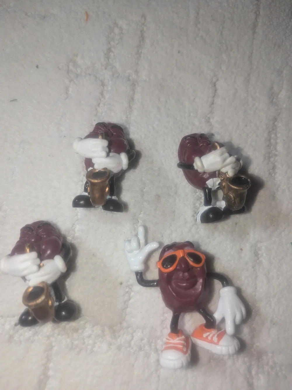 LARA Brown Raisin Character Set with Orange Sunglasses and Shoes